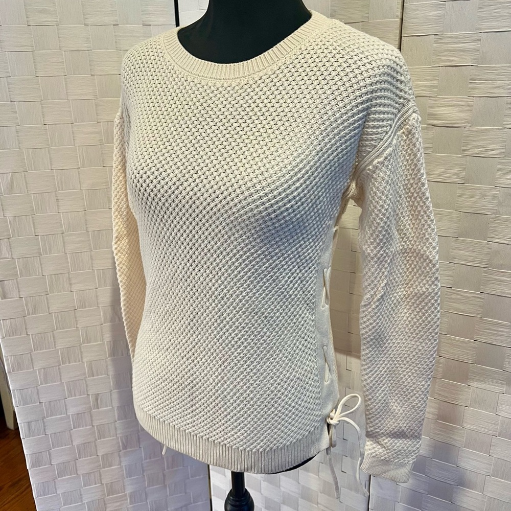 Talbots Cream Sweater